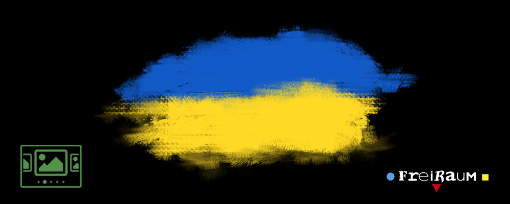 das slideshow-Fenster für 'freiraum-furth.de' anzeigen ...
Werke für die Benefiz-Auktion "Hilfe für die Ukraine" am 09.04.2022 im Auktionshaus Keup, Regensburg