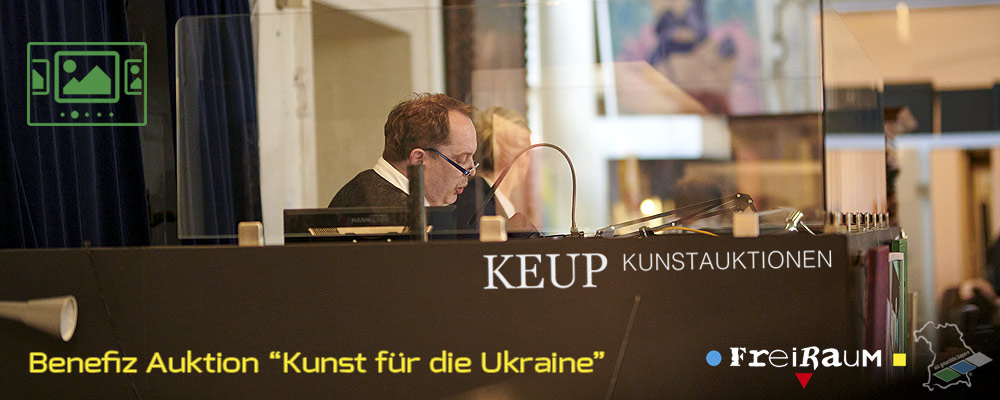 das slideshow-Fenster für 'freiraum-furth.de' anzeigen ...
Impressionen von der Benefiz-Auktion "Hilfe für die Ukraine" am 09.04.2022 im Auktionshaus Keup, Regensburg.